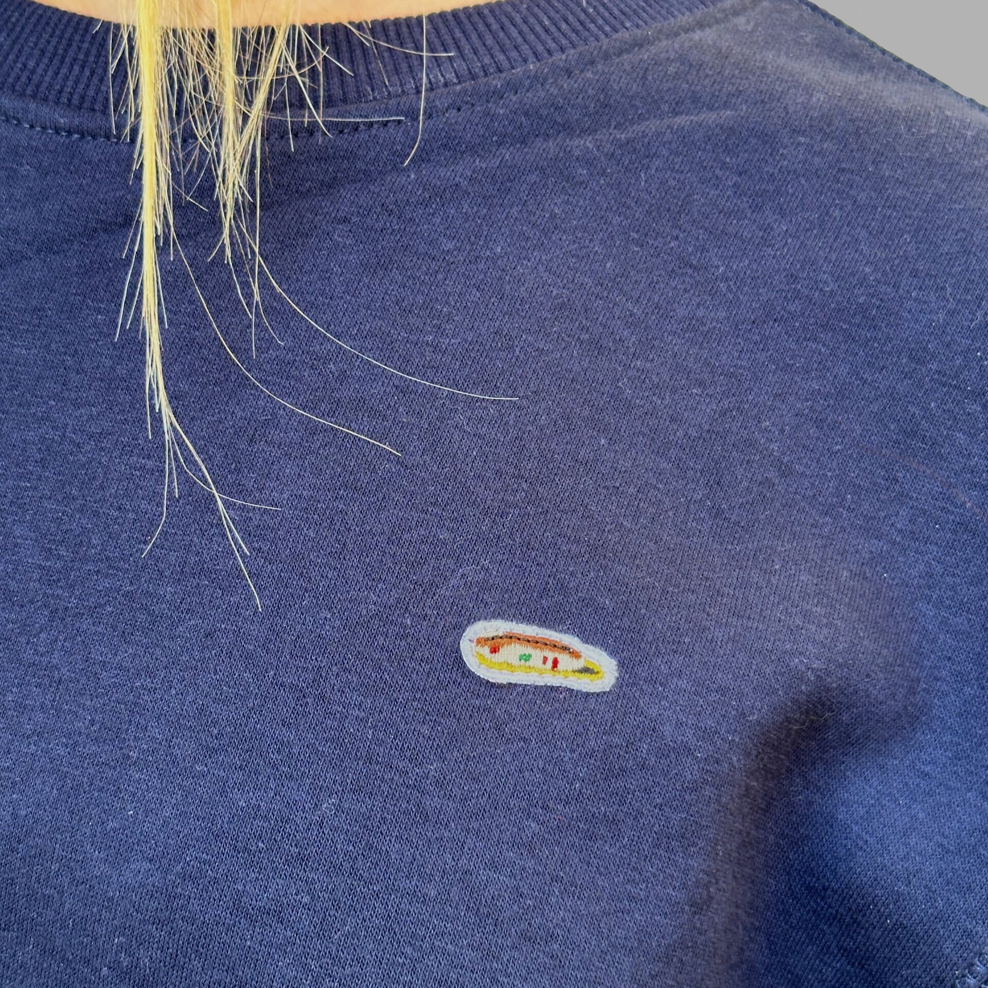 Sudadera Azul Marino Mujer - 2